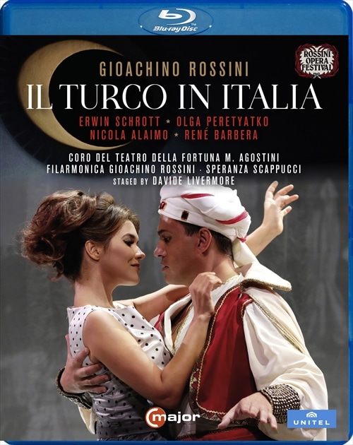 ロッシーニ : 歌劇《イタリアのトルコ人》ペーザロ・ロッシーニ音楽祭2016 (Rossini : Il turco in Italia from Rossini Festival 2016) [Blu-ray] [Live] [Import] [日本語帯・解説付]